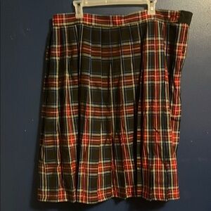 Vintage Lloyd Plaid Skirt